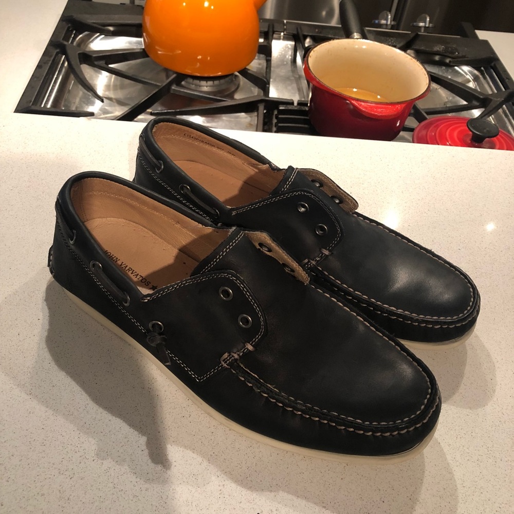 John Varvatos boat shoes